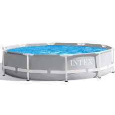 Каркасный бассейн Intex Prism Frame Pool 305x76см круглый (IND-26700) 