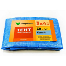Welltex-Vaplant tent-60-3x4 (Длина 300 x Ширина 400см) Тент универсальный, тарпаулин - подстилка, 60 г/м2
