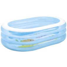 Надувной детский бассейн Intex прямоугольный 163x107x46 см (IND-57482)