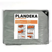 Plandeka tent-160-4x4 (Длина 385 x Ширина 385см) Тент универсальный, тарпаулин - подстилка, 160 г/м2